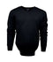 Pull col v-100% laine vierge